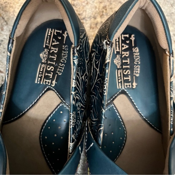 L’Artiste Spring Step Tapestry Clogs Size 40 - Picture 6 of 10